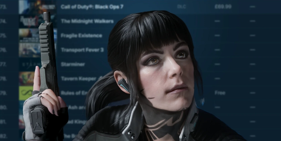 《使命召唤：黑色行动7》发售不到一个月 Steam愿望单挤不进前150！