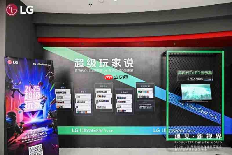 遇见·新视界”：LG电子首款6K雷电5电竞显示器，开启沉浸新境