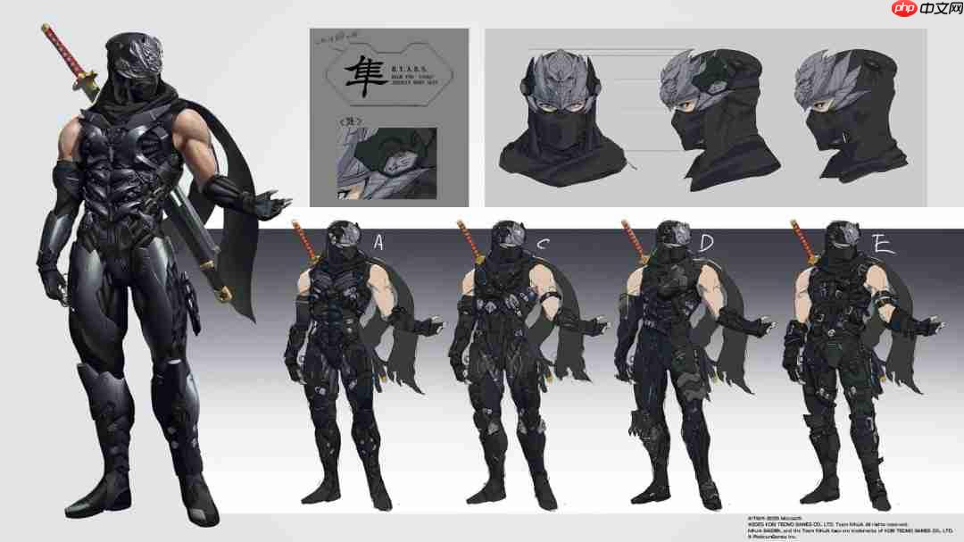 《忍者龙剑传4》Seori隼龙绫音艺术图 非常棒啊!