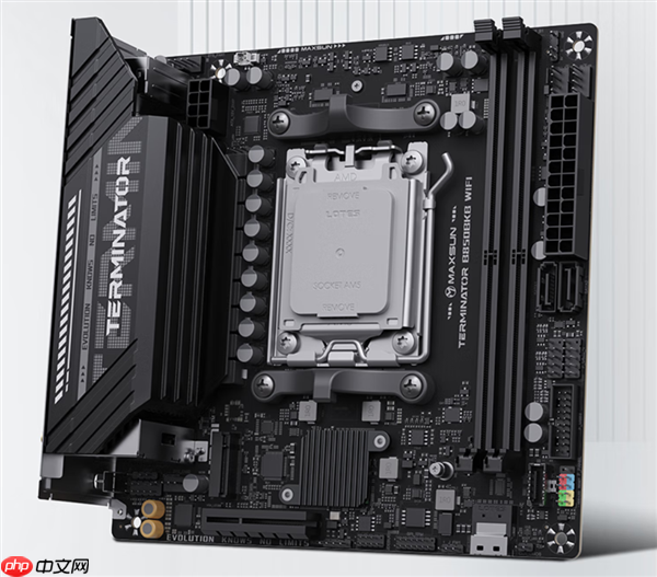 铭瑄B850BKB ITX迷你主板发布：显卡插在背面 清爽、满血