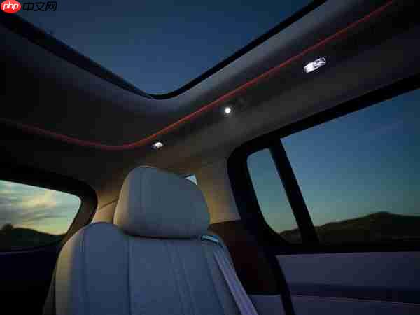 配60升大油箱 小鹏X9增程版内饰公开:全车用4.2米进口真木