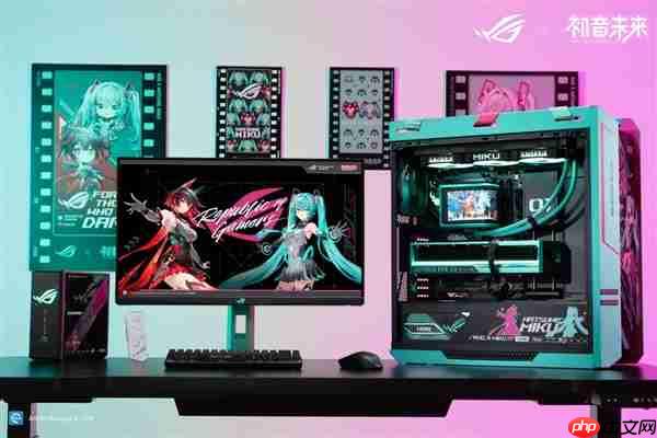 双11梦幻之选 ROG夜神RTX5080 RO姬x初音未来版显卡