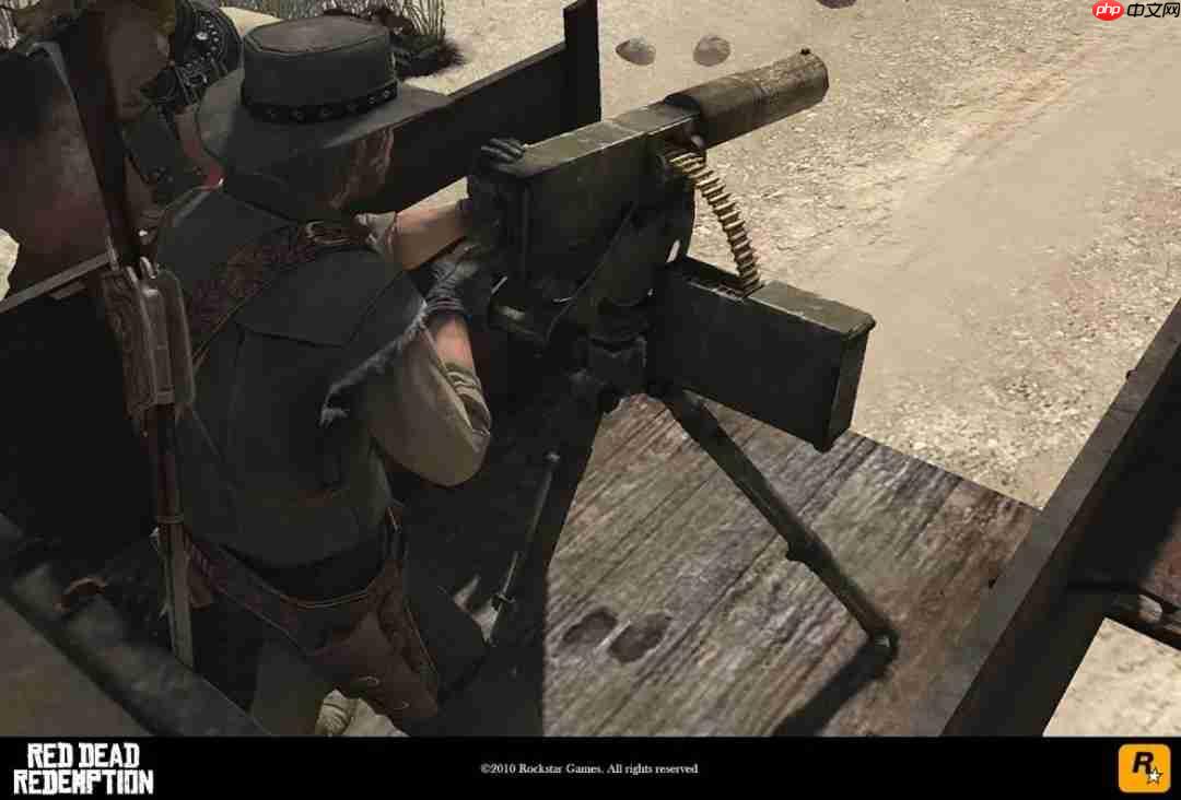 前R星员工公开《荒野大镖客：救赎》早期开发画面截图