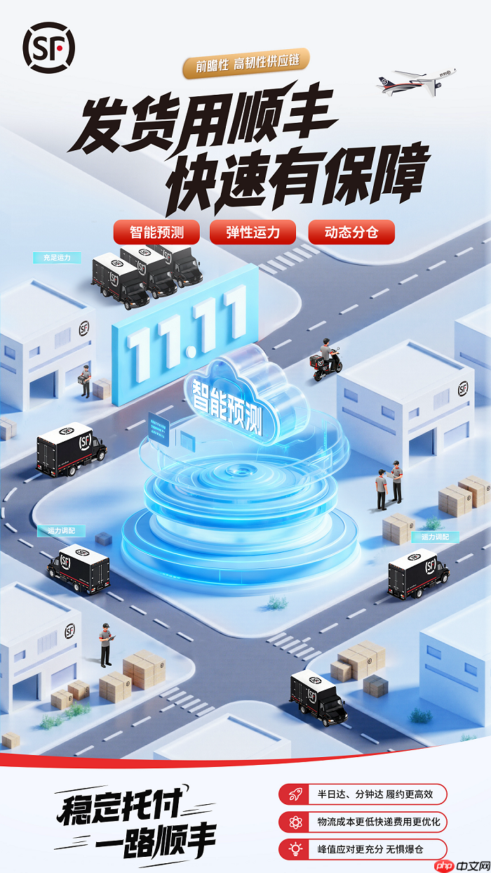 顺丰精细化运营+全流程保障，护航商家双十一“抗压”“增效”