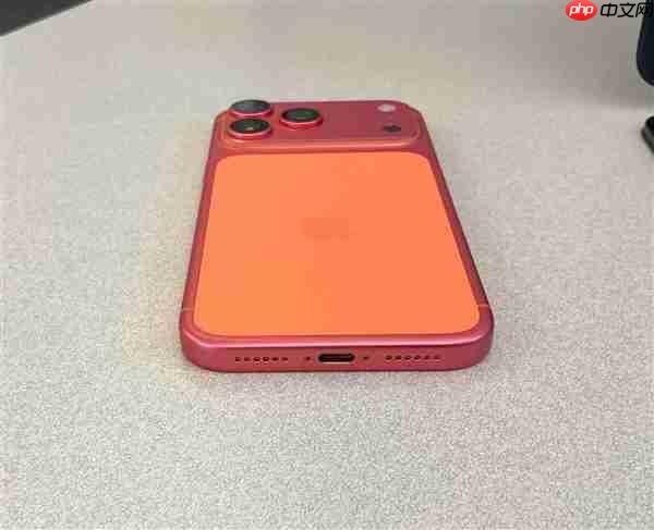 iPhone 17 Pro机身褪色 博主：无法避免