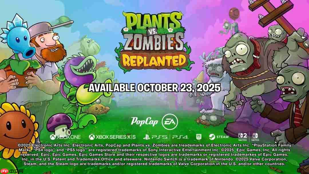 经典作品回归 《植物大战僵尸：重植版》上市宣传片