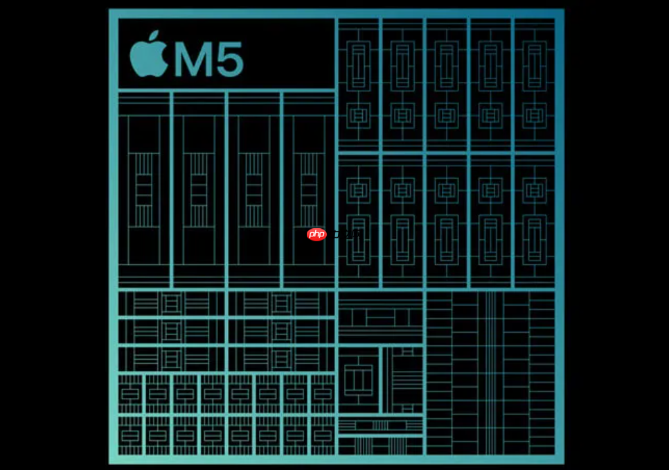 苹果发布 M5 芯片：CPU 提升 15%、图形性能提升 30%