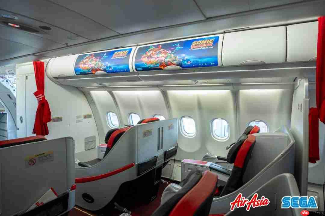 亚航“刺猬索尼克”主题特别涂装 《索尼克赛车 交叉世界》元素登场