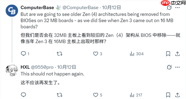 BIOS容量不用担心：32/64MB AM5主板都将支持AMD Zen6