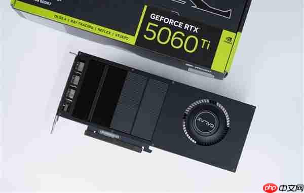 史上唯一单槽 2cm极致超薄！影驰RTX 5060 Ti无双MAX图赏