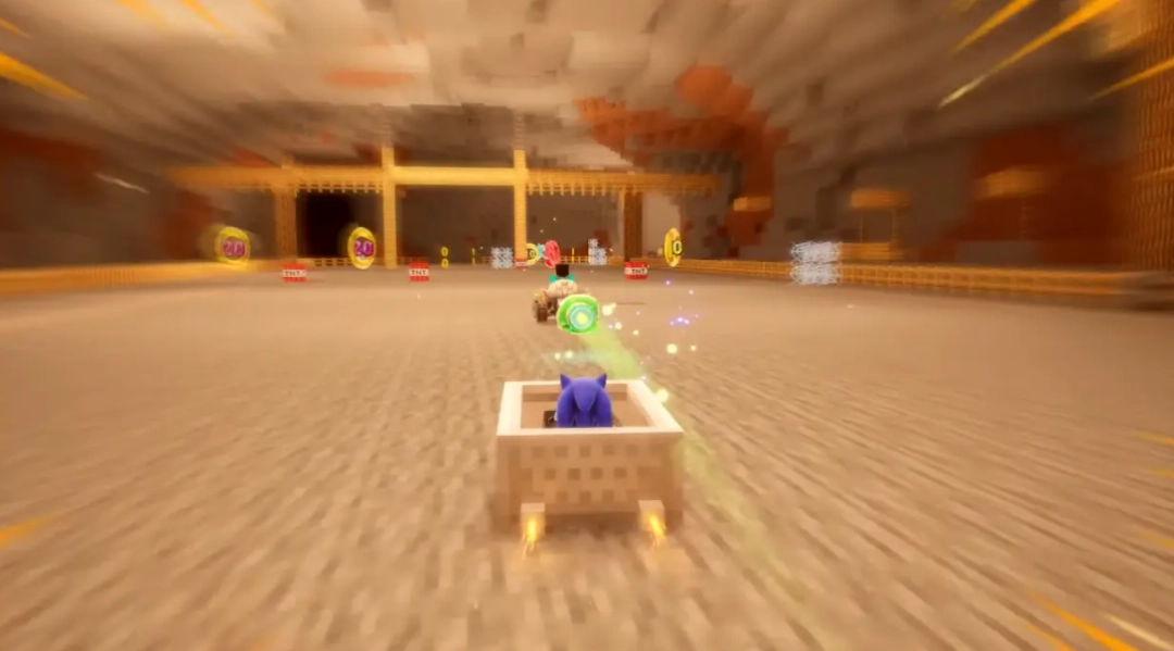 《索尼克赛车：交叉世界》联动MC上线 史蒂夫参战