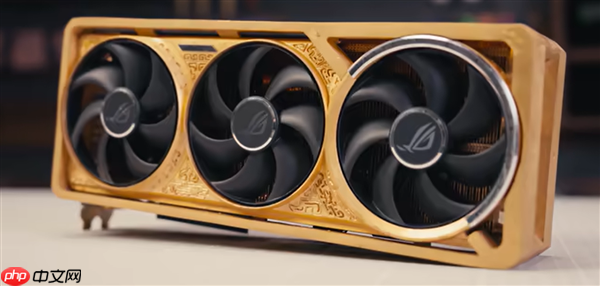 揭秘全球唯一黄金版RTX 5090D！6公斤黄金 神秘大佬买走