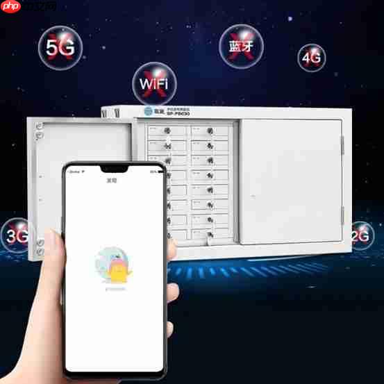 手机屏蔽柜放在会场门口就安全了？歌派助您防范泄密隐患！