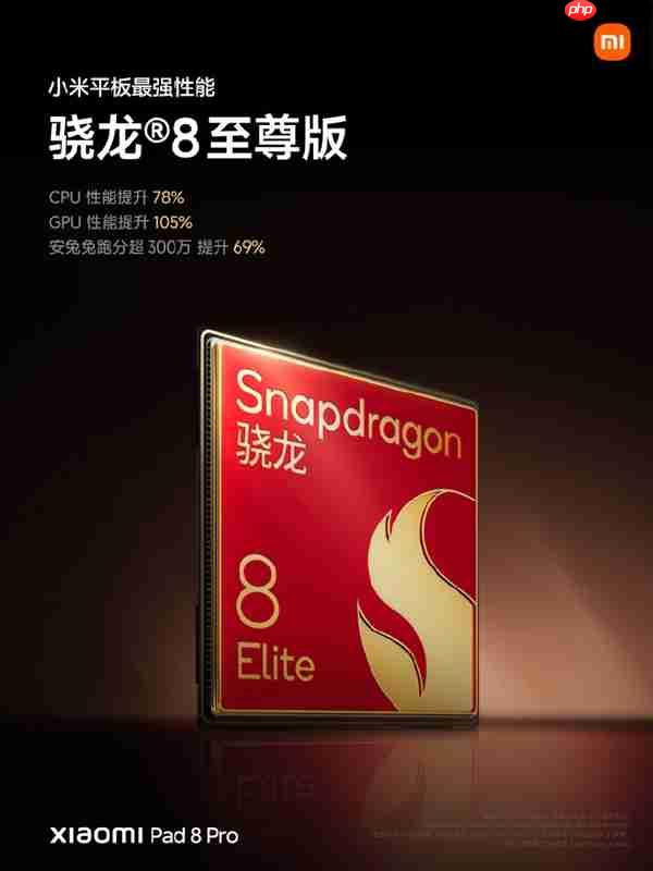 2799元起!小米平板8 Pro发布:骁龙8至尊版旗舰、能玩PC游戏!