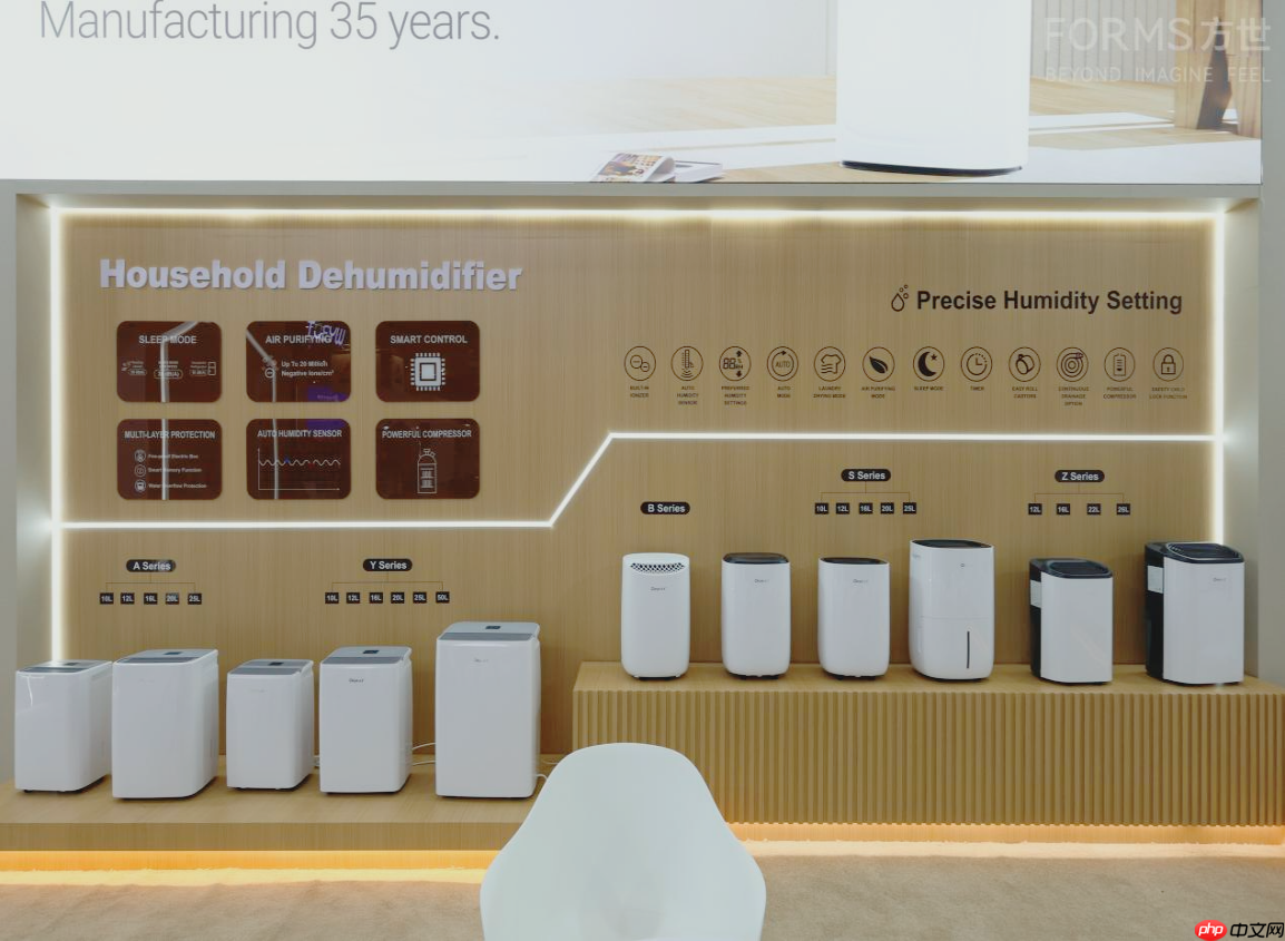 德业亮相IFA2025 | 除湿加湿双生态，湿度管理新典范