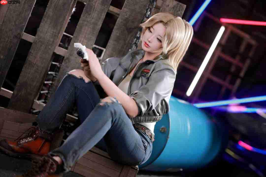 还原度超高！性感韩援Yasal最新《消逝的光芒：困兽》COS美图