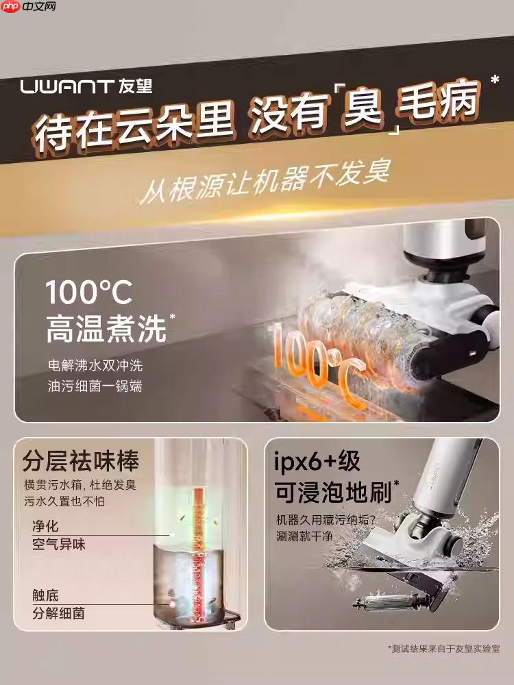 洗地机推荐：从友望看洗地机行业技术迭代与家务减负新范式