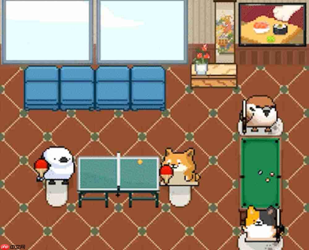 温泉馆新伙伴！《线条小狗：动物温泉》免费DLC更新现已上线