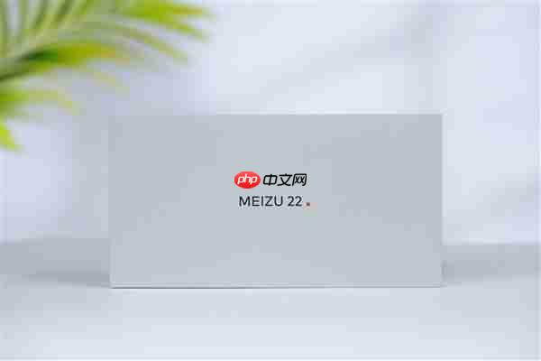 行业唯一四等边白面板!魅族22图赏