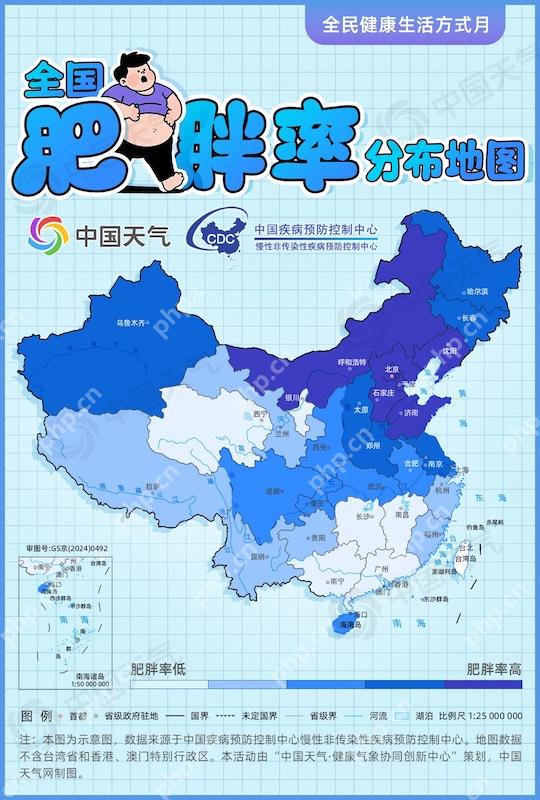 北京、天津、河北、山东每5人中就有1人肥胖!