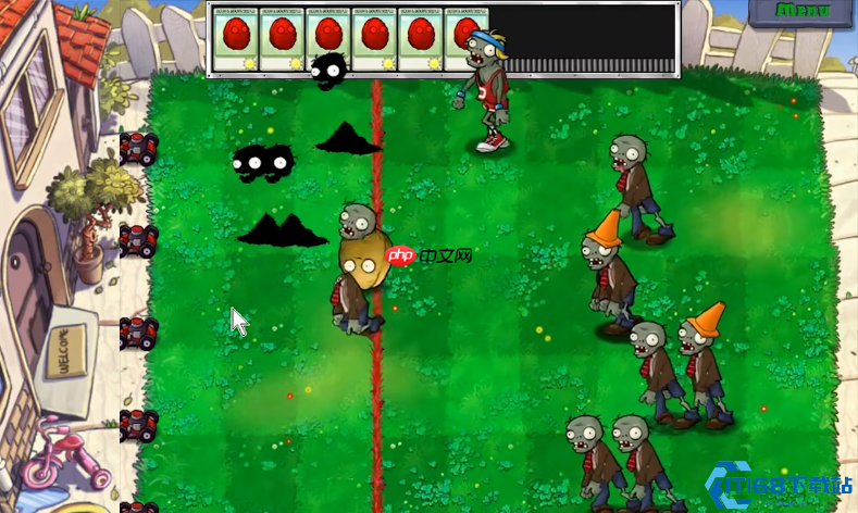 植物大战僵尸95版终极攻略：疯狂难度下的生存艺术