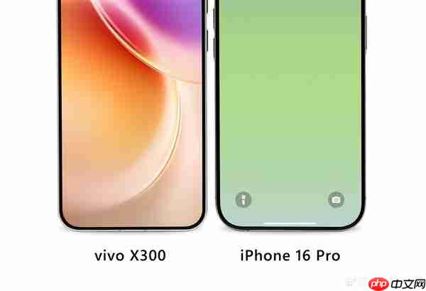 vivo X300正面照公布：蓝厂史上最窄四等边