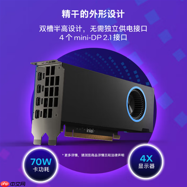 Intel锐炫Pro B50显卡国内上市：2999元！16GB大显存