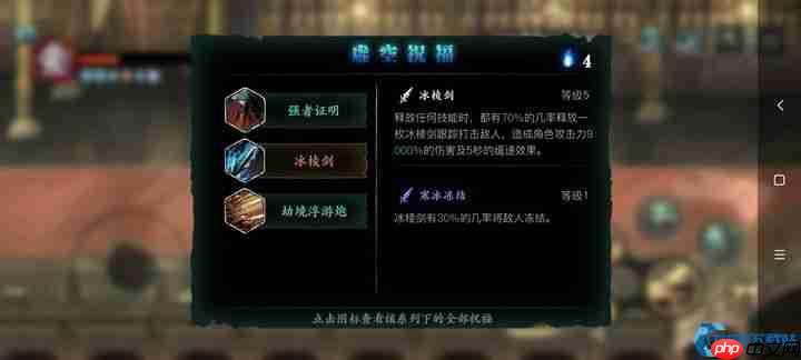 冰凌剑刻印掌控秘籍:空中冻结法则