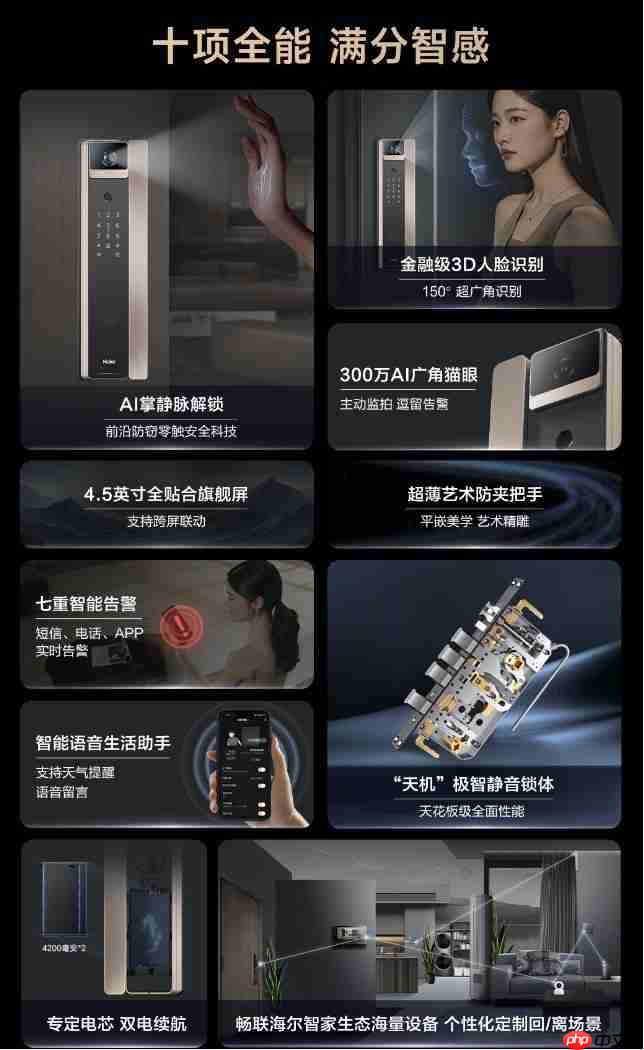 安全，只是它的起点！深度体验海尔金吾卫S900智慧门锁