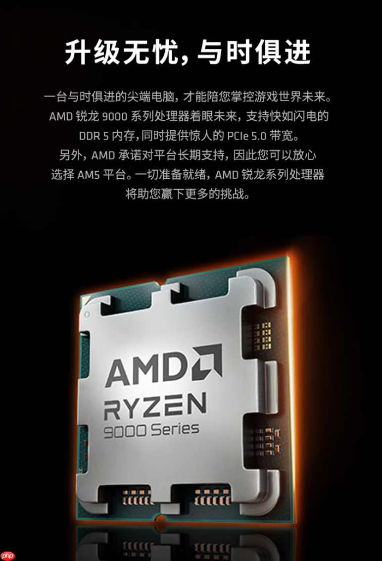 5力全开！AMD ZEN5锐龙+DDR5+PCIe 5 SSD打造装机首选组合
