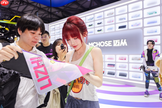 MCHOSE迈从闪耀2025ChinaJoy，多元视角燃爆全场