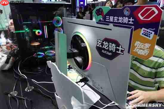 游戏玩家的最佳拍档 三星玄龙骑士电竞显示器引爆CJ2025现场