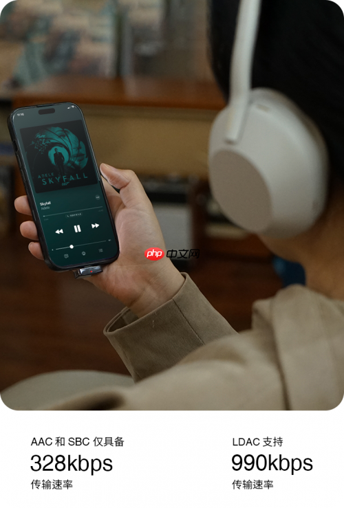 旷世之声QCCDongle Pro发布｜让苹果设备无线畅听LDAC无损音质