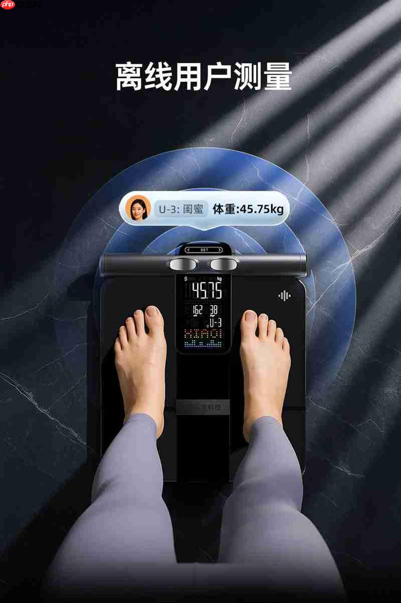 沃莱科技P7Max 智能八电极：突破健康管理价值边界，重新定义“体脂秤”
