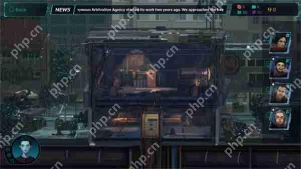 赛博朋克风《黄昏特工小队》即将上线 回合制地牢探索