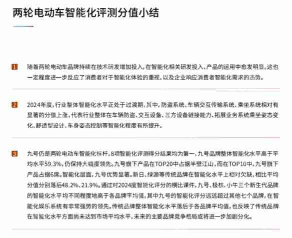 鲁大师2024年两轮电动车行业调研报告