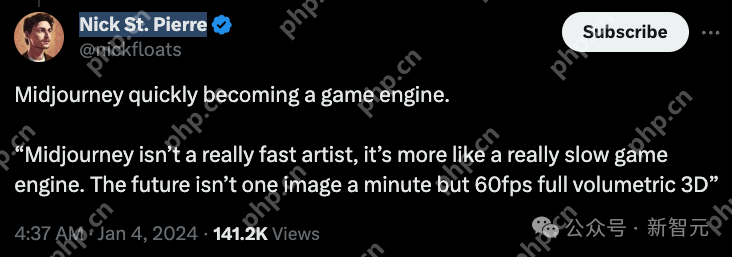 苹果Vision Pro硬件大佬被挖角，Midjourney布局VR头显？未来将发布AI生成3D世界引擎