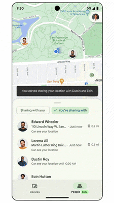 谷歌介绍安卓4项新功能：AI 诈骗检测、实时位置共享等