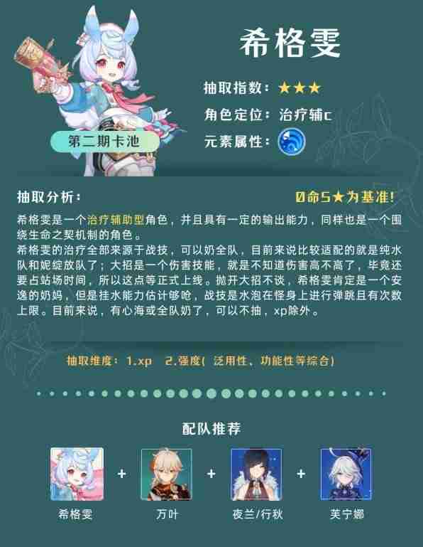 《原神》4.7版本卡池抽取指南