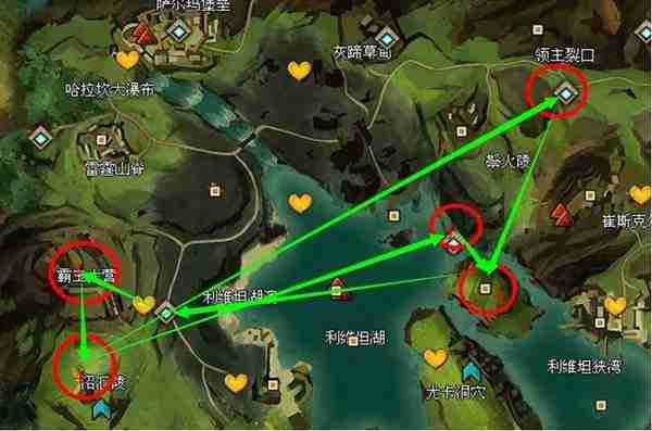 《激战2》凯席斯山探索点在哪-凯席斯山探索点详细位置一览