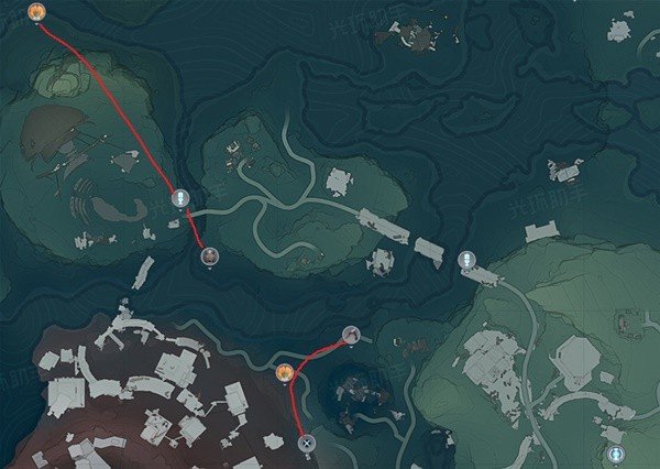 《鸣潮》熔山裂谷套装高效刷取线路推荐