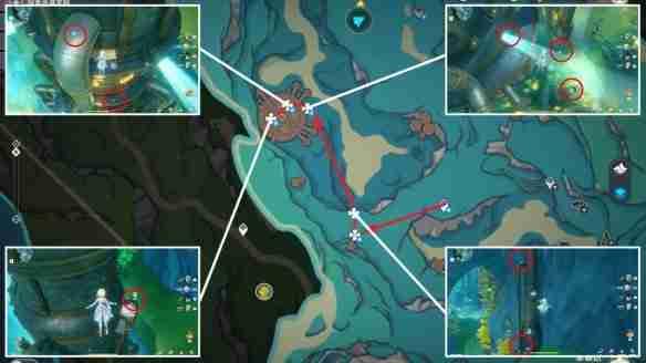 《原神》4.7版本幽光星星采集路线介绍