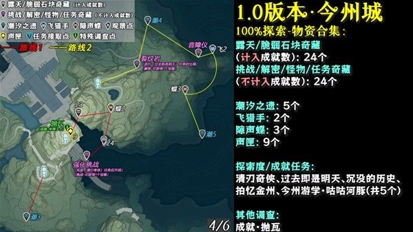 《鸣潮》1.0今州城探索线路详细分享