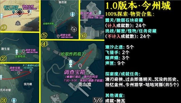 《鸣潮》1.0今州城探索线路详细分享
