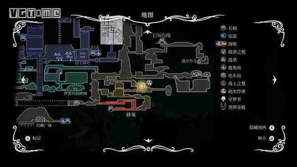 《空洞骑士》蜂巢在哪-空洞骑士详细位置介绍