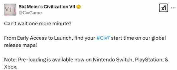 《文明7》开启预载！豪华版2月6日下午即可开玩