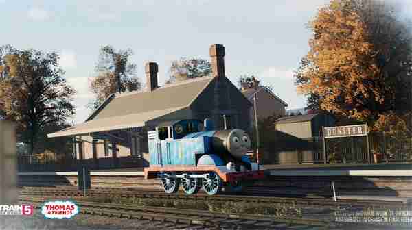 《模拟火车世界5》公布全新扩展 联动托马斯火车头