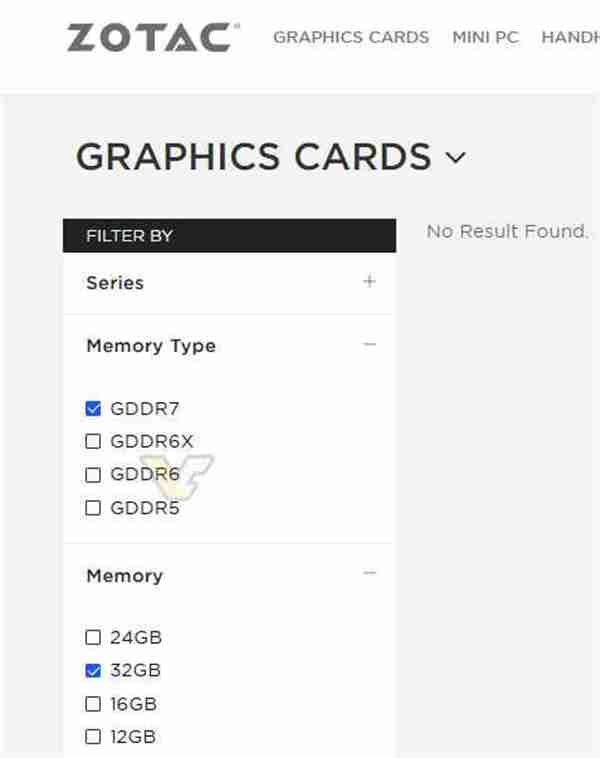 RTX 50系显卡首批阵容曝光 5090配32GB GDDR7显存