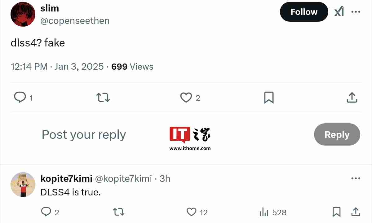 英伟达 RTX 5080 显卡被曝支持 DLSS 4,华硕超频版标价 1700 欧元