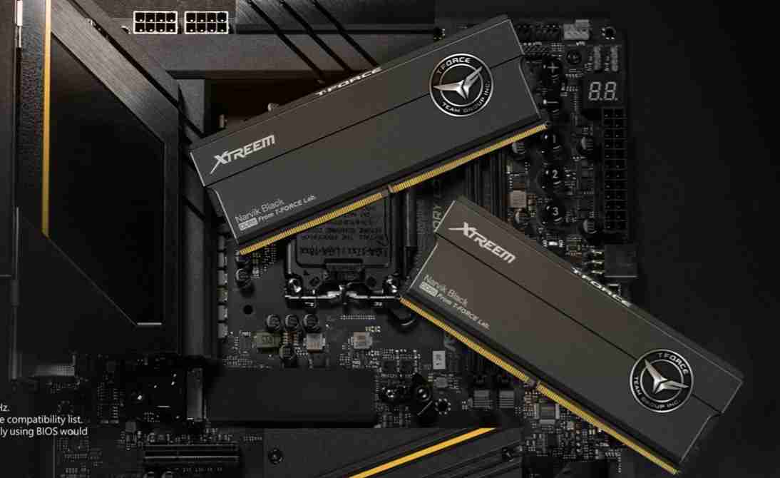 十铨推出 T-Force XTREEM CKD DDR5 8800 内存条，可超频至 9600 MT/s